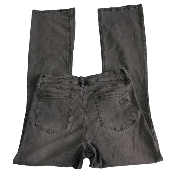 Laurie Felt ST(Small Tall)Grey Silky Bootcut Jeans - Picture 3 of 15